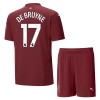 Maglia Manchester City De Bruyne 17 Bambino Terza Divisa 2024-25